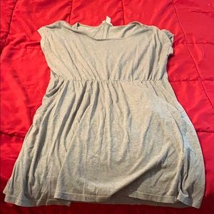 H&M basic gray dress